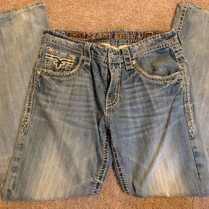 Men’s Rock Revival Matthew Boot Cut Jean